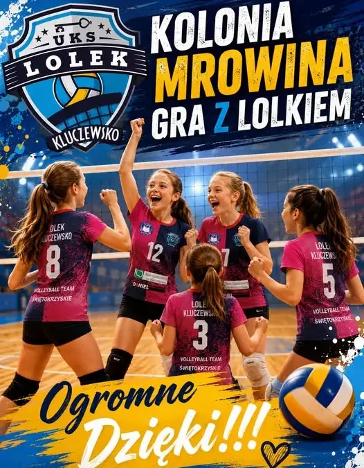 Fundusz sołecki z Kolonii Mrowina wesprze młode siatkarki UKS Lolek Kluczewsko