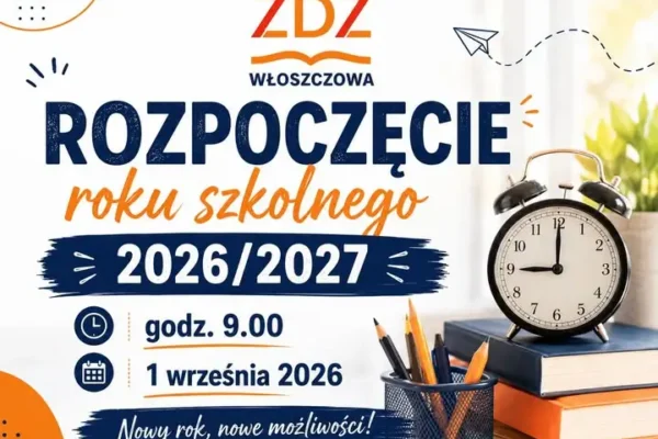 Uroczyste rozpoczęcie roku szkolnego 2026/2027 we Włoszczowie