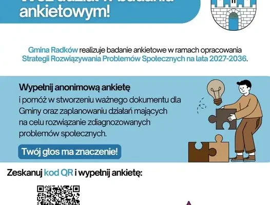 Gmina Radków pyta mieszkańców o problemy społeczne – wypełnij ankietę online