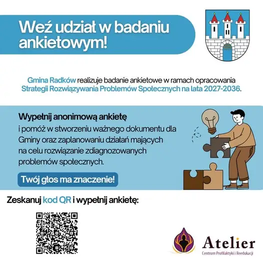 Gmina Radków pyta mieszkańców o problemy społeczne – wypełnij ankietę online
