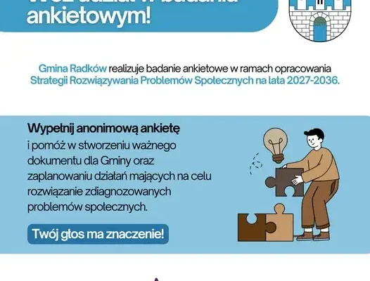 Gmina Radków pyta mieszkańców o problemy społeczne – wypełnij ankietę online