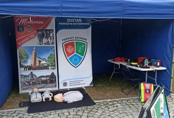Strażacy z Włoszczowy na 4. miejscu w województwie świętokrzyskim w kwalifikowanej pierwszej pomocy