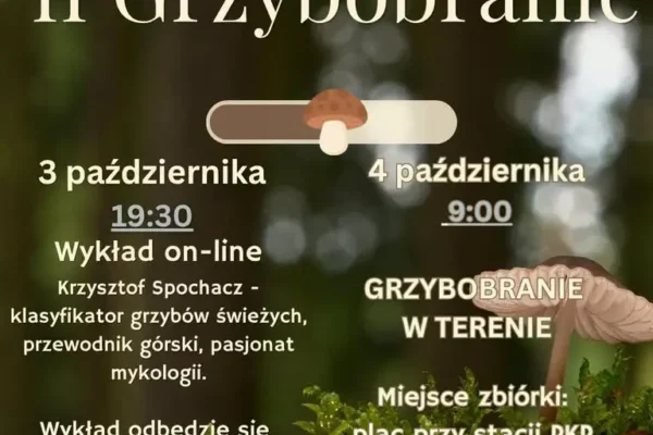 Radków: Październikowe Wyzwanie Czytelnicze i spacer „Skarby Lasu II”