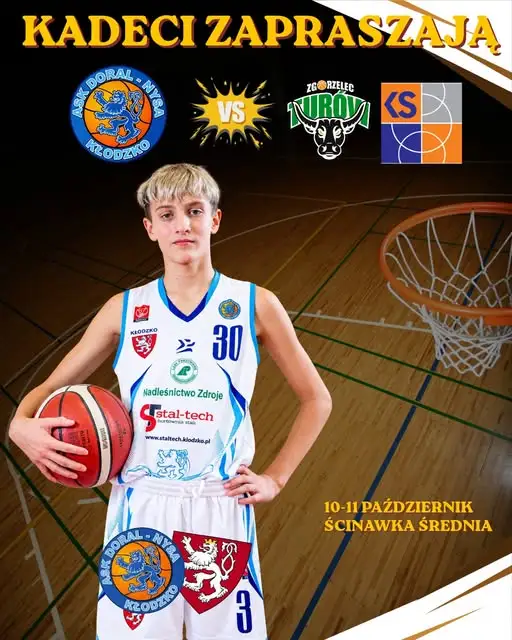 Koszykarskie emocje w Ścinawce Średniej – mecze Doral Nysa Kłodzko U15 i U17