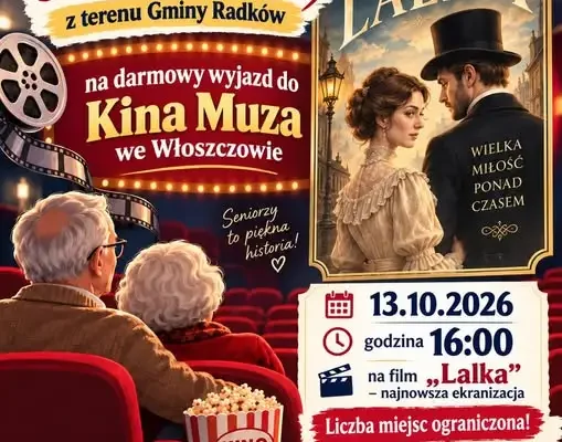 Darmowy seans filmu „Lalka” dla seniorów w kinie Muza we Włoszczowie