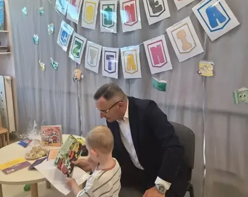Dzień Głośnego Czytania w Samorządowym Żłobku we Włoszczowie