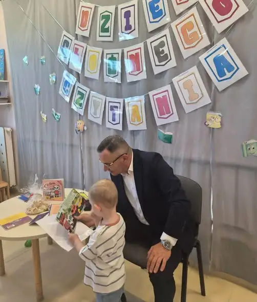 Dzień Głośnego Czytania w Samorządowym Żłobku we Włoszczowie