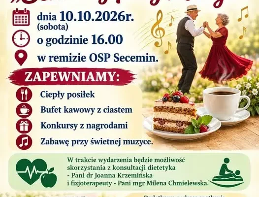 Dzień Seniora w Seceminie – 10 października 2026