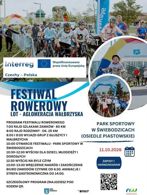 Festiwal Rowerowy w Świebodzicach – Gmina Radków zaprasza na swoje stoisko