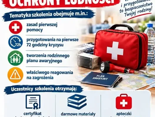 Bezpłatne warsztaty ochrony ludności w Gminie Radków – zapisy trwają